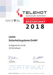 Telenot 2018 Fellbach